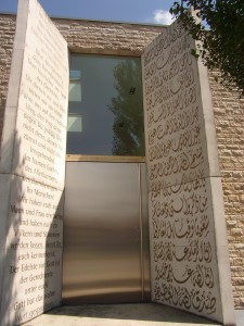 Eingang Moschee Penzberg